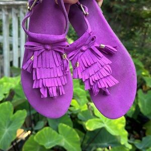 Purple Sandals